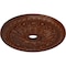 Ekena Millwork Tomango Egg & Dart Medallion (Canopies up to 6 3/4"), 27 7/8"OD x 3 7/8"ID x 2 1/2"P, Mahogany CM27TOBMC - alternate 2